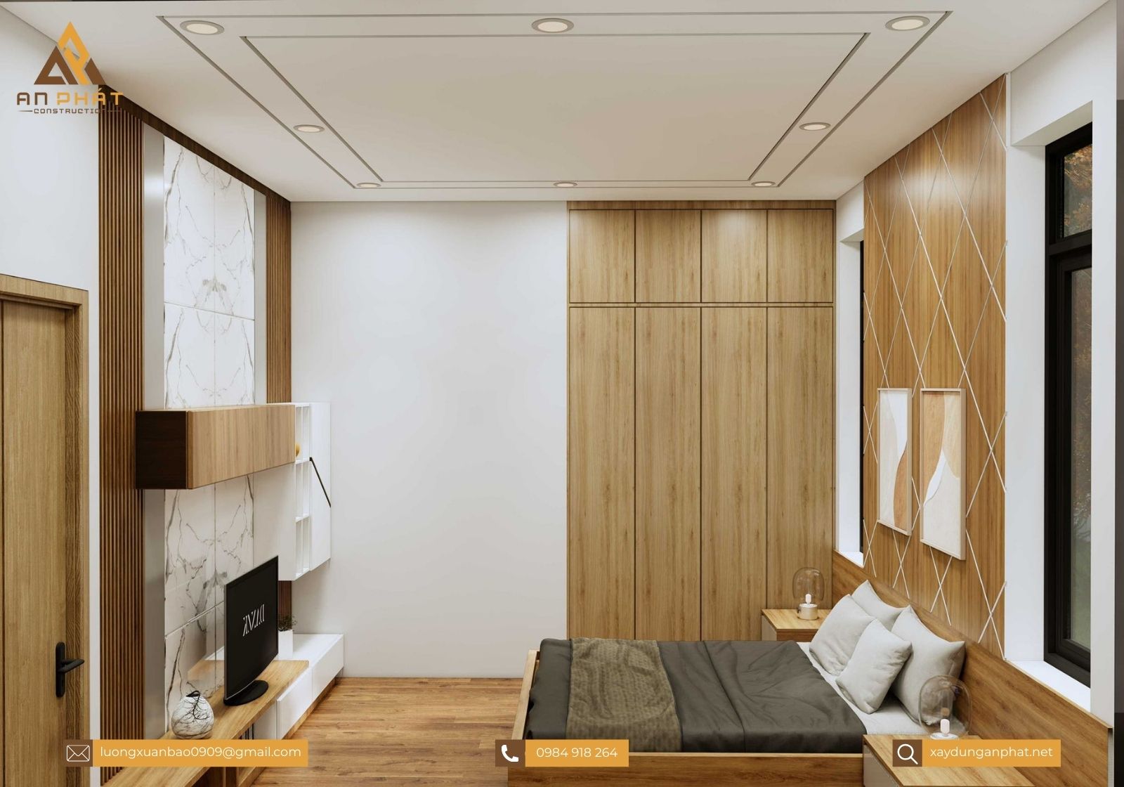 Nhà cấp 4 mái thái 170m²