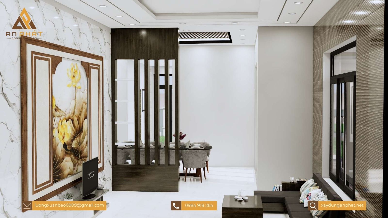 Nhà cấp 4 mái thái 3 phòng ngủ