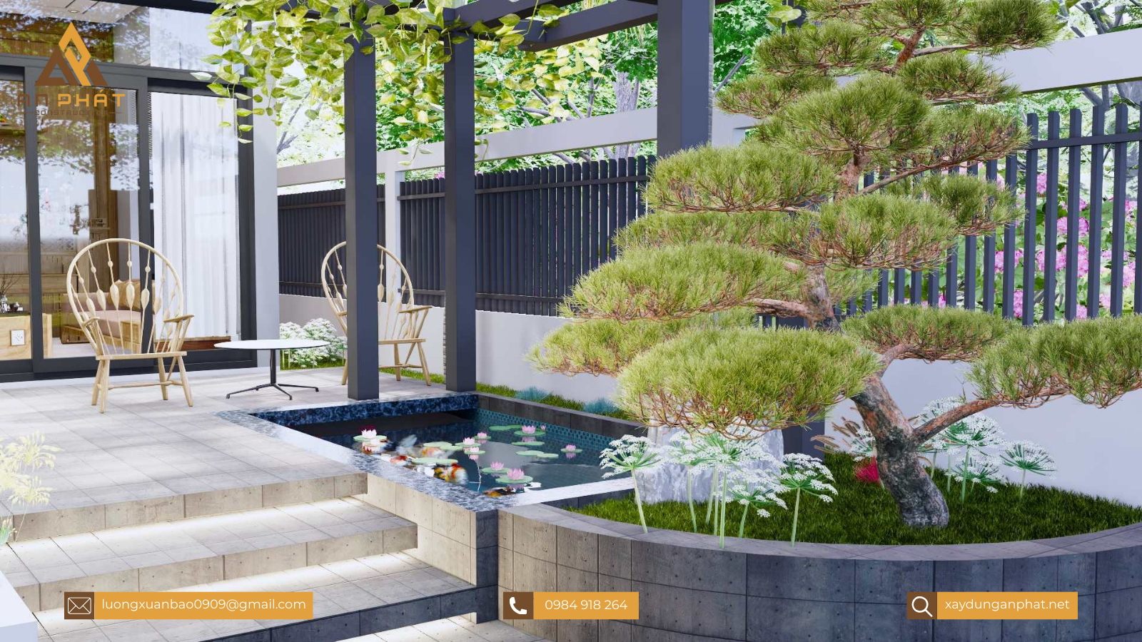 Nhà cấp 4 mặt tiền mái bằng 3 phòng ngủ