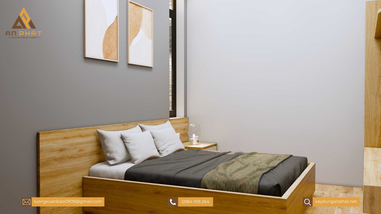 Nhà cấp 4 mặt tiền mái bằng 3 phòng ngủ