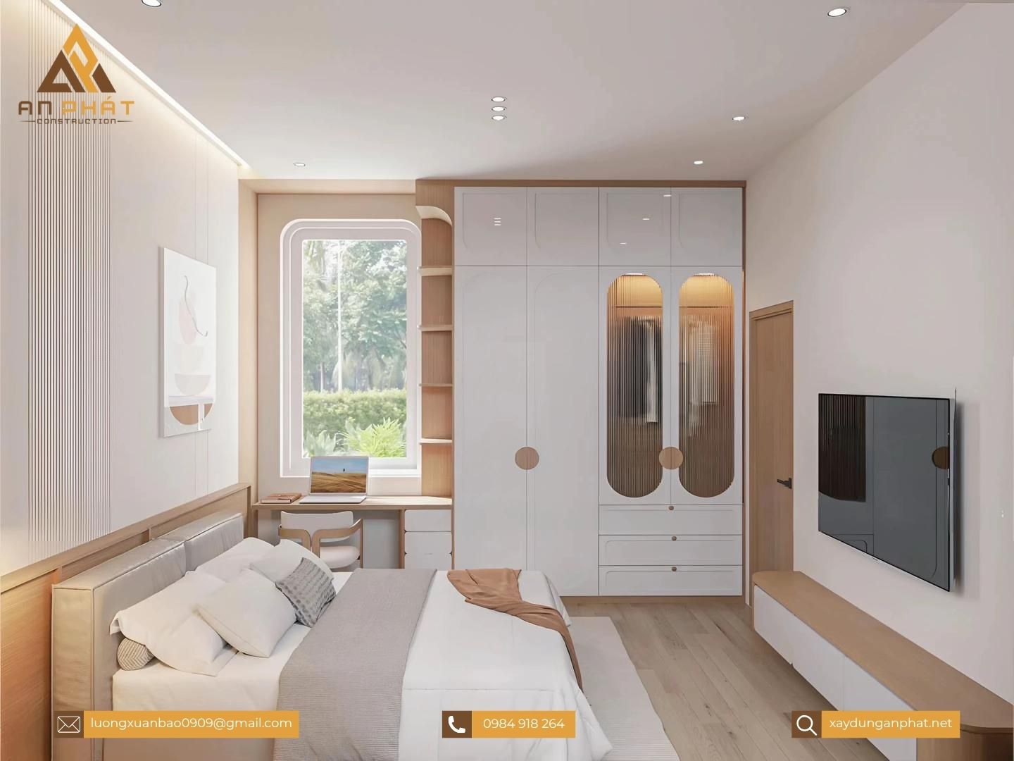 Nhà phố 1 lầu hiện đại