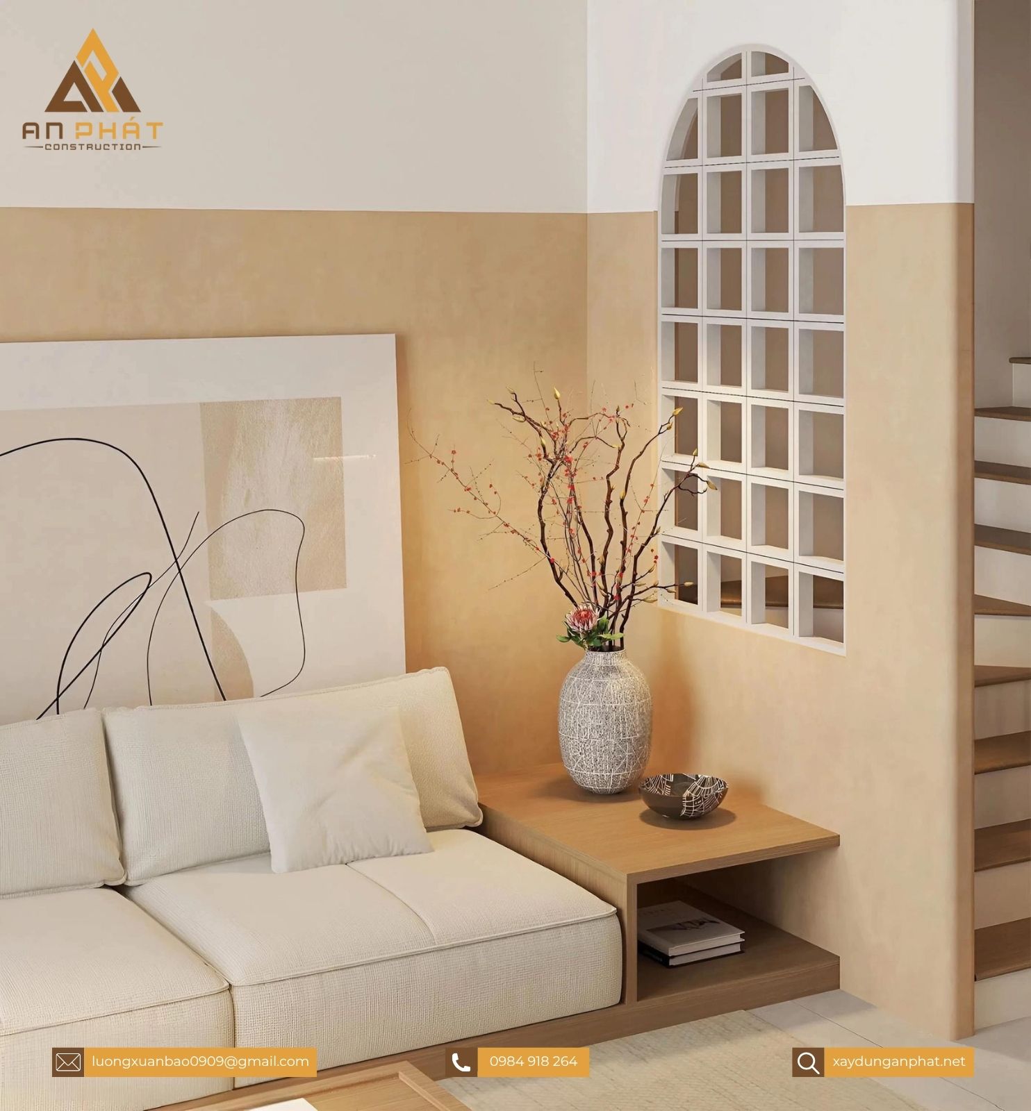 Nhà phố 1 lầu hiện đại