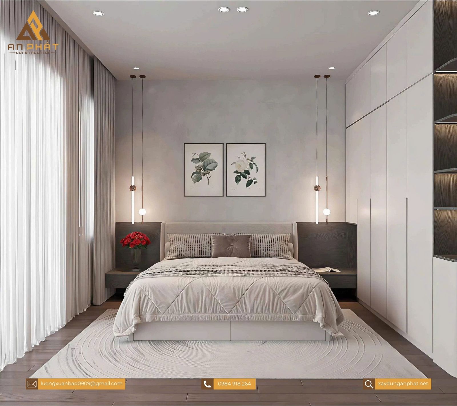 Nhà phố 1 trệt 2 lầu