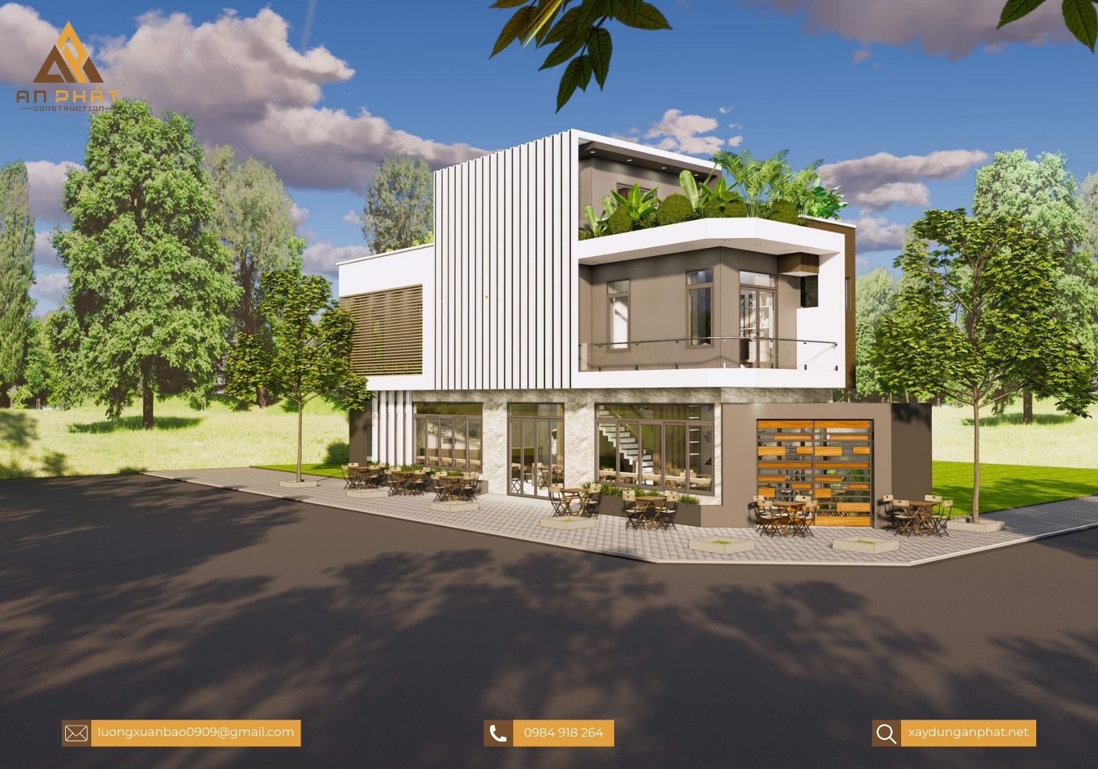 Nhà phố 2 mặt tiền