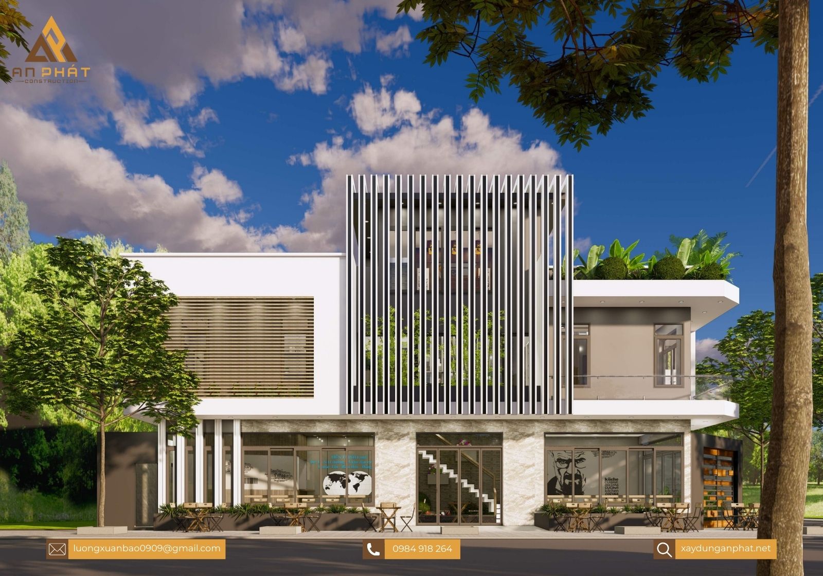 Nhà phố 2 mặt tiền