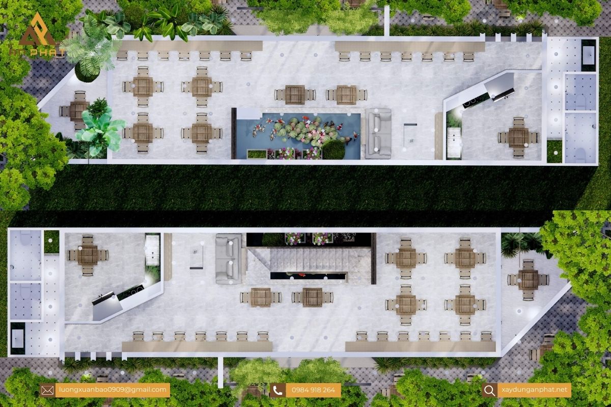 Nhà phố 2 mặt tiền