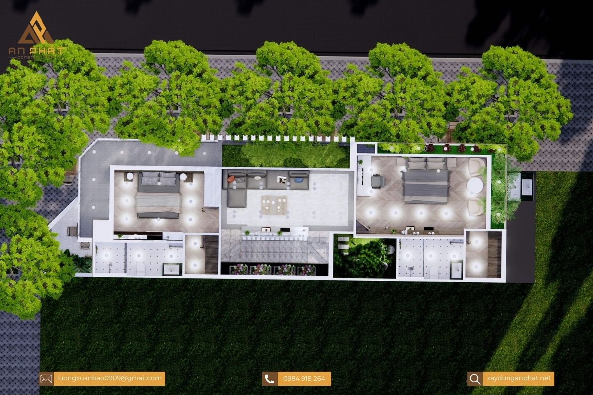 Nhà phố 2 mặt tiền