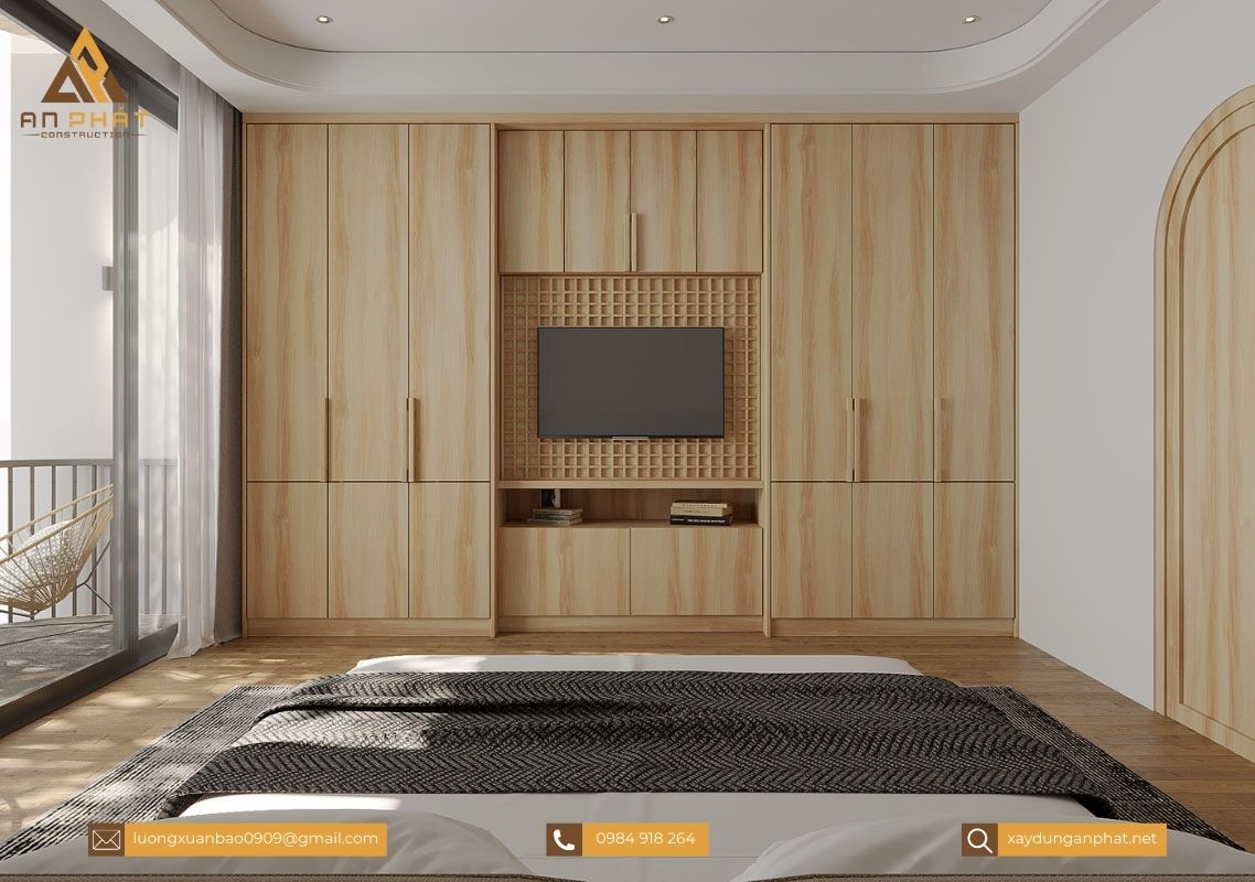 Nhà phố 2 tầng, 1tum 5x20, 2 phòng ngủ