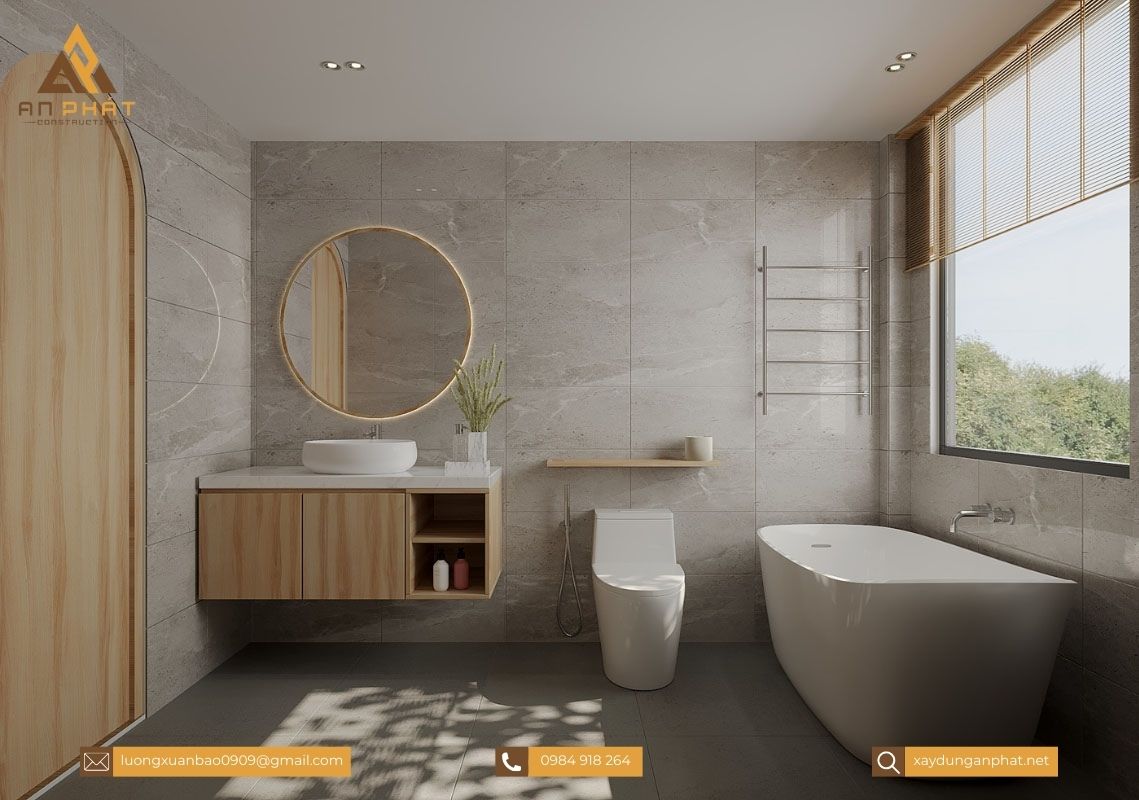 Nhà phố 2 tầng, 1tum 5x20, 2 phòng ngủ