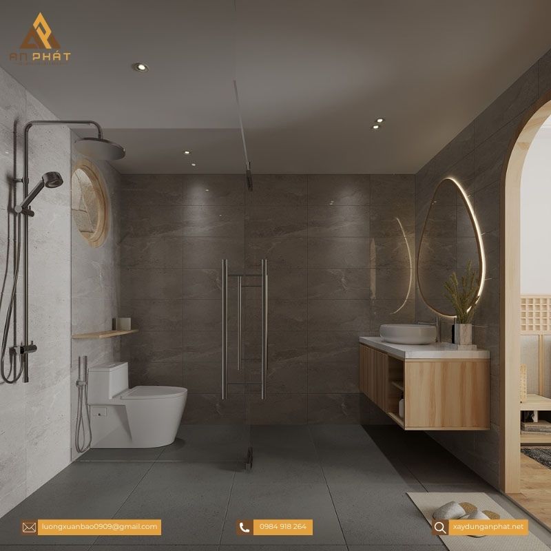 Nhà phố 2 tầng, 1tum 5x20, 2 phòng ngủ