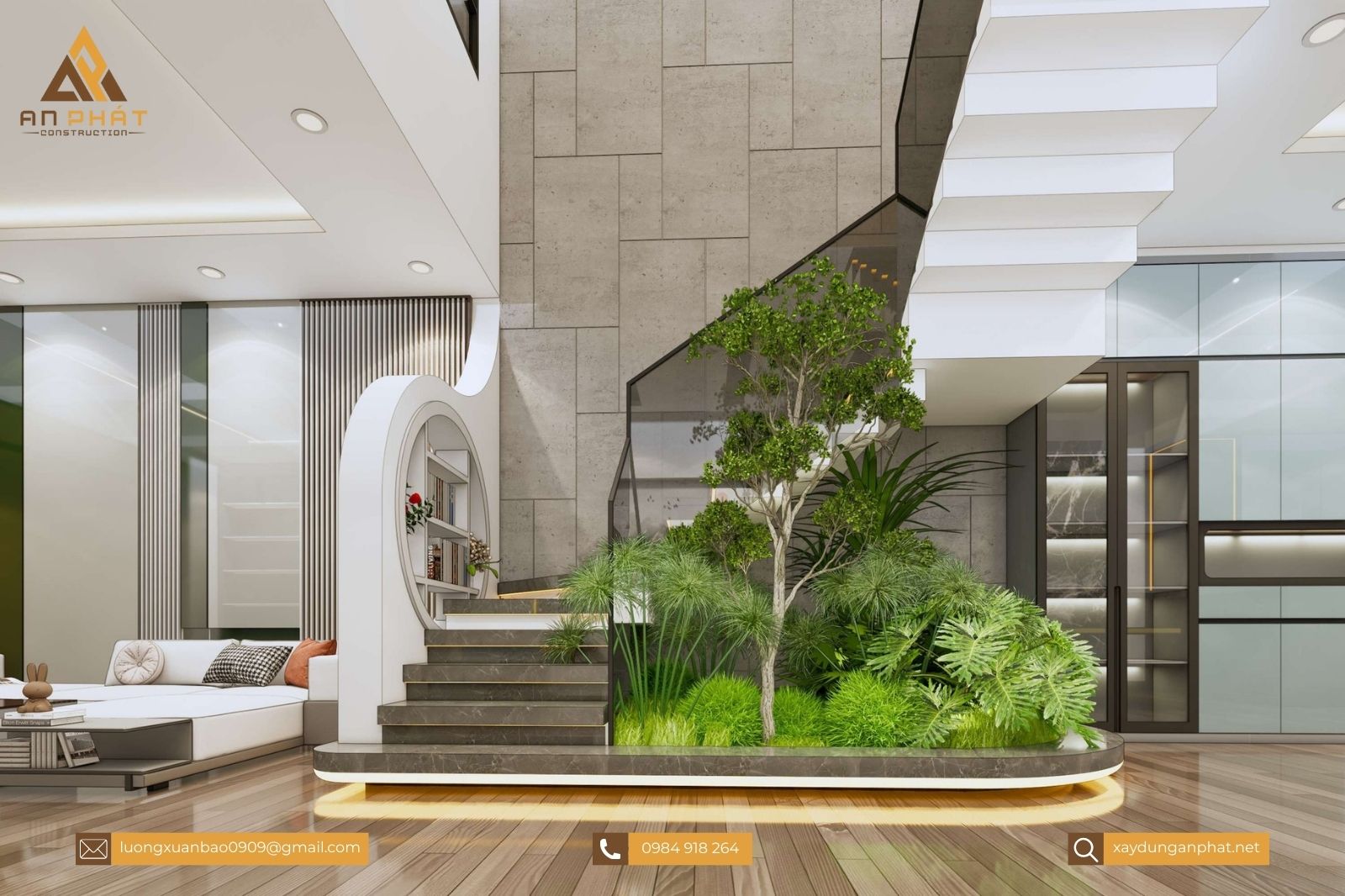 Nhà phố 2 tầng hiện đại