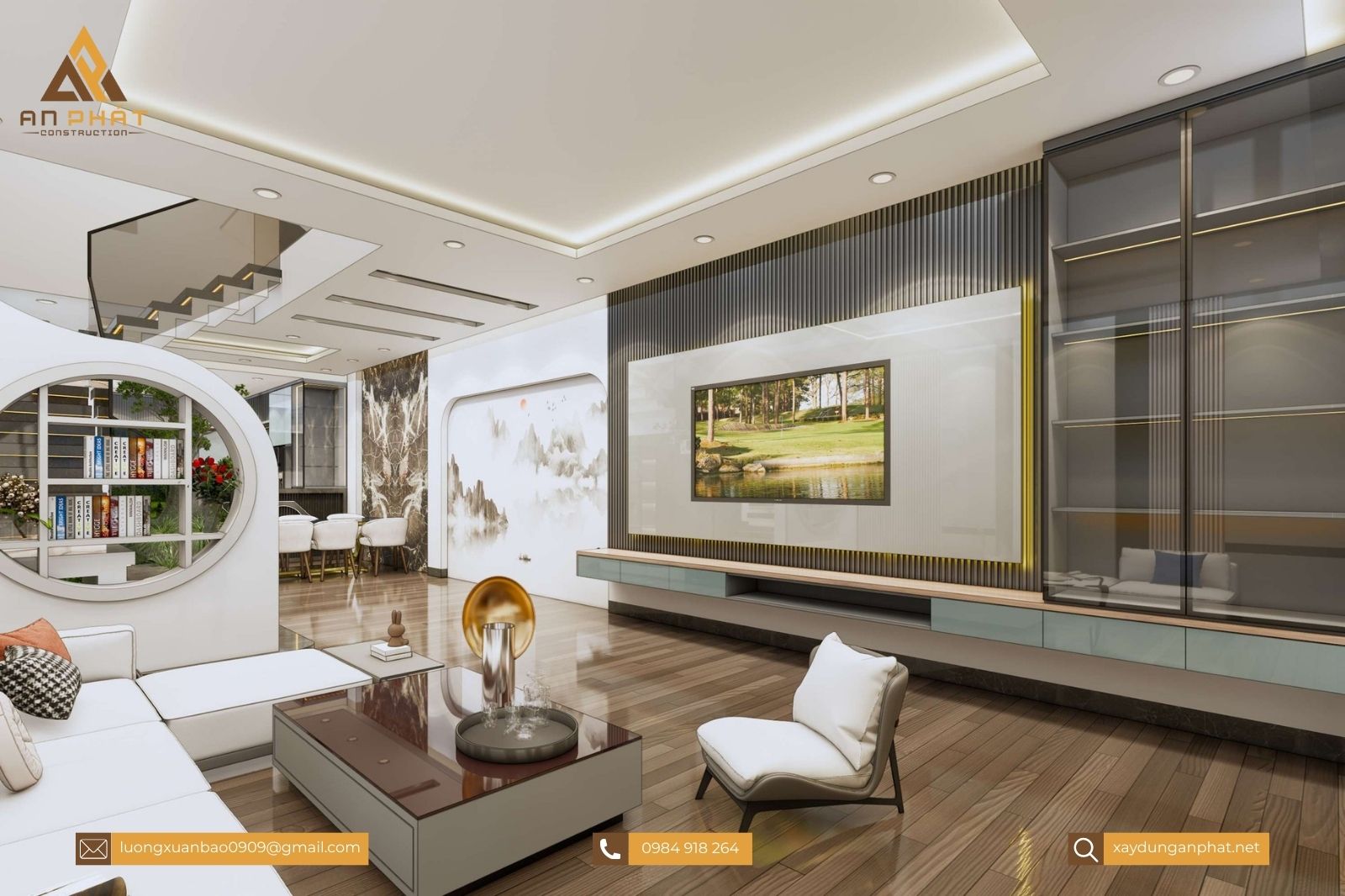 Nhà phố 2 tầng hiện đại