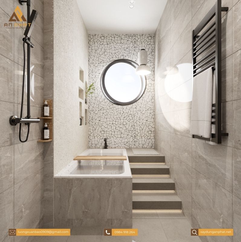 Nhà phố 2 tầng phong cách Wabi-Sabi