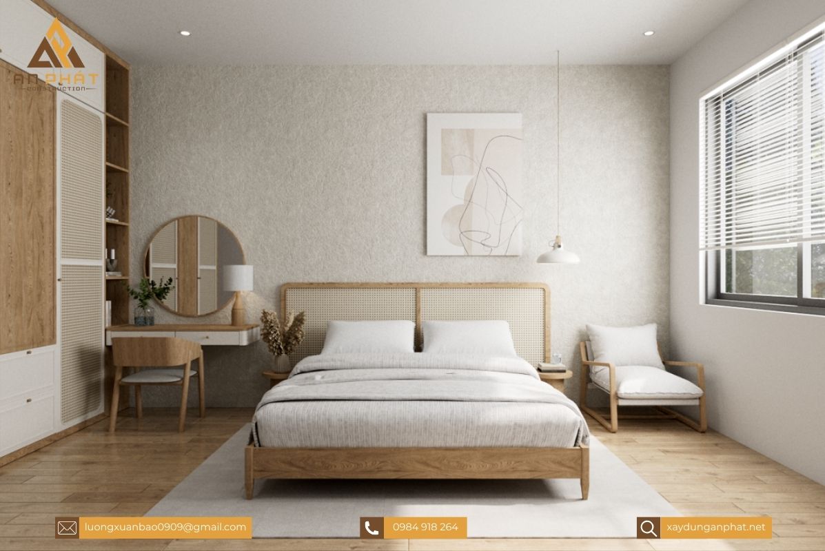 Nhà phố 2 tầng phong cách Wabi-Sabi