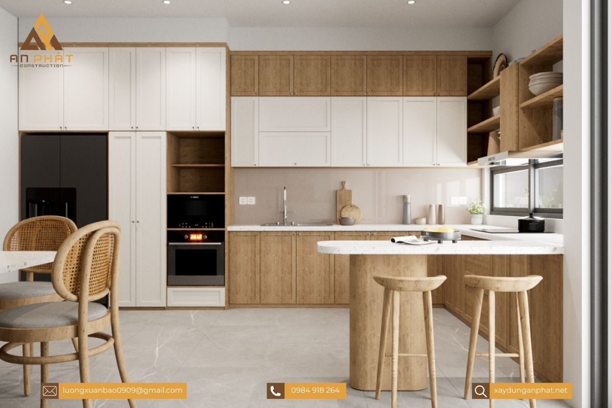 Nhà phố 2 tầng phong cách Wabi-Sabi