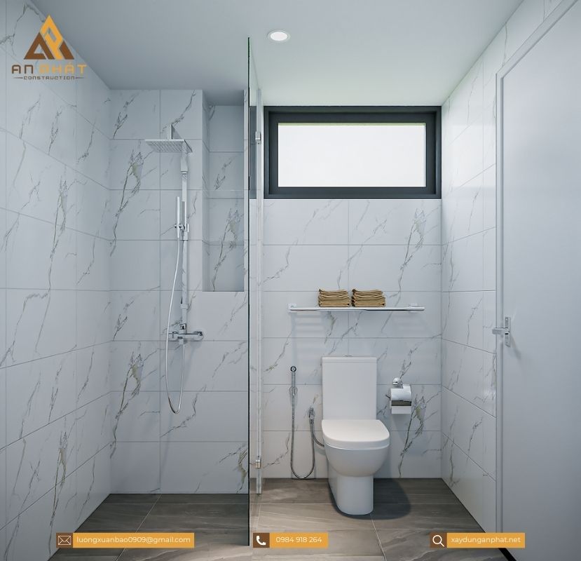 Nhà phố 3 tầng hiện đại 4 phòng ngủ 5x20