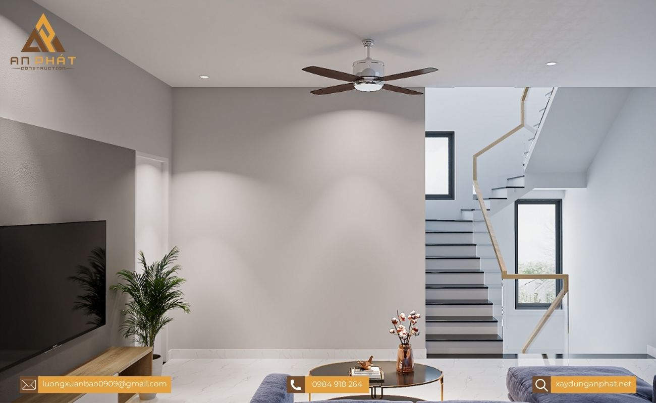 Nhà phố 3 tầng hiện đại 4 phòng ngủ 5x20