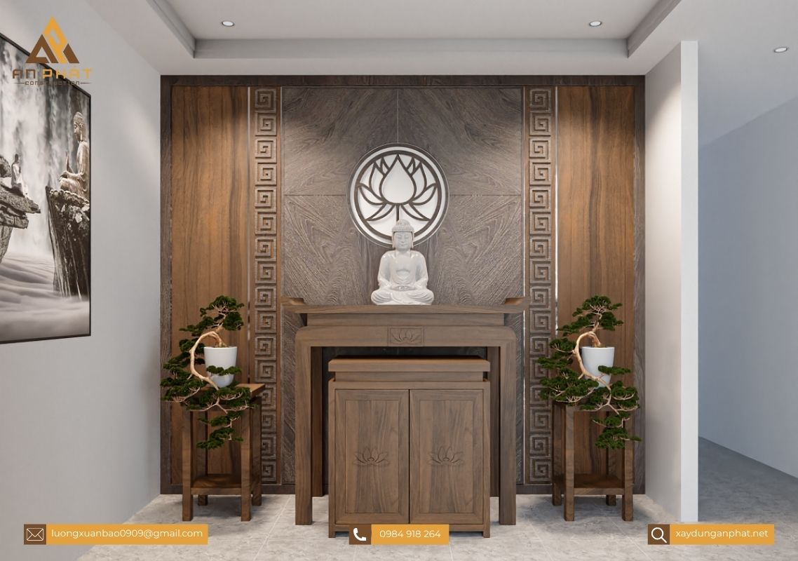 Nhà phố 3 tầng tối giản, hiện đại