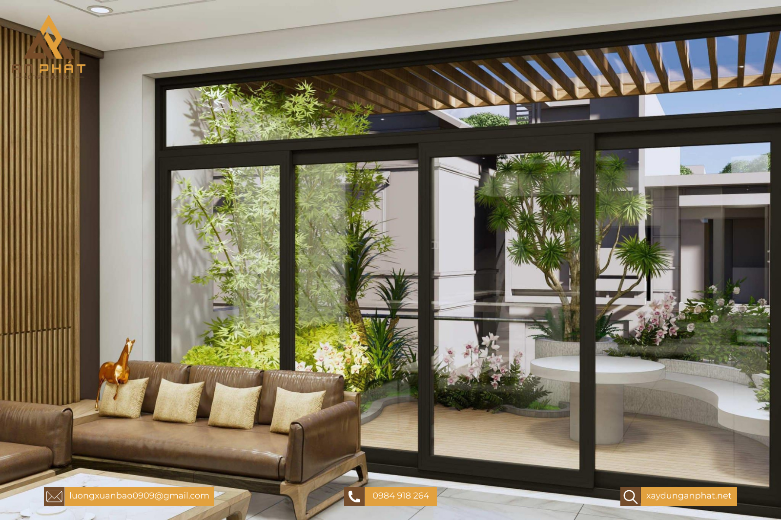 Nhà phố 5.5x20 1 trệt 2 lầu sân thượng