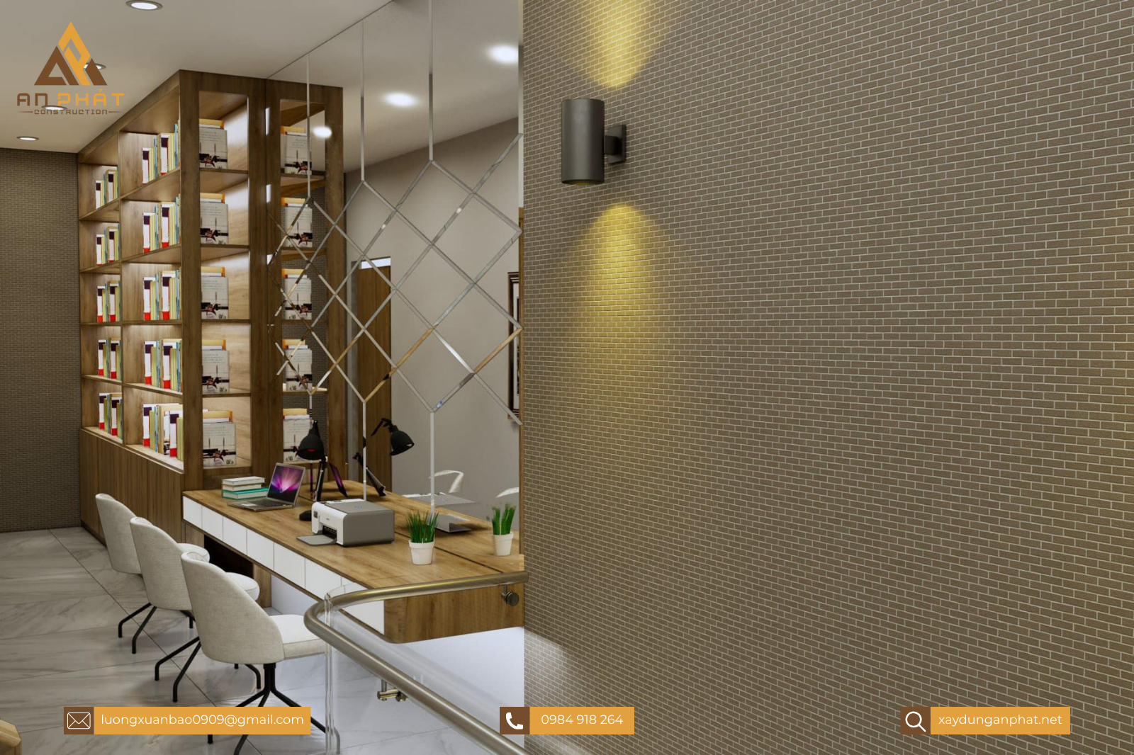 Nhà phố 5.5x20 1 trệt 2 lầu sân thượng