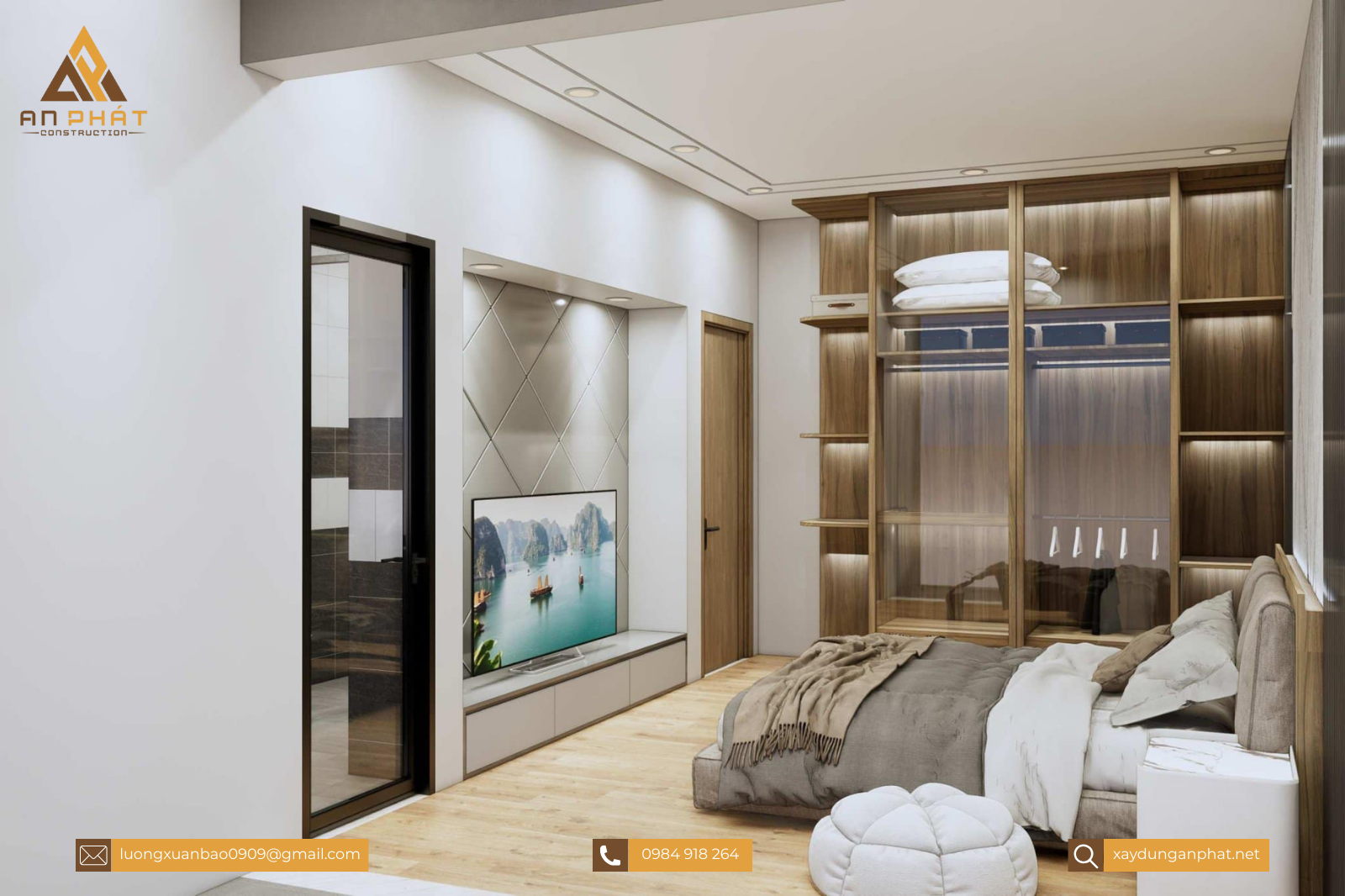 Nhà phố 5.5x20 1 trệt 2 lầu sân thượng