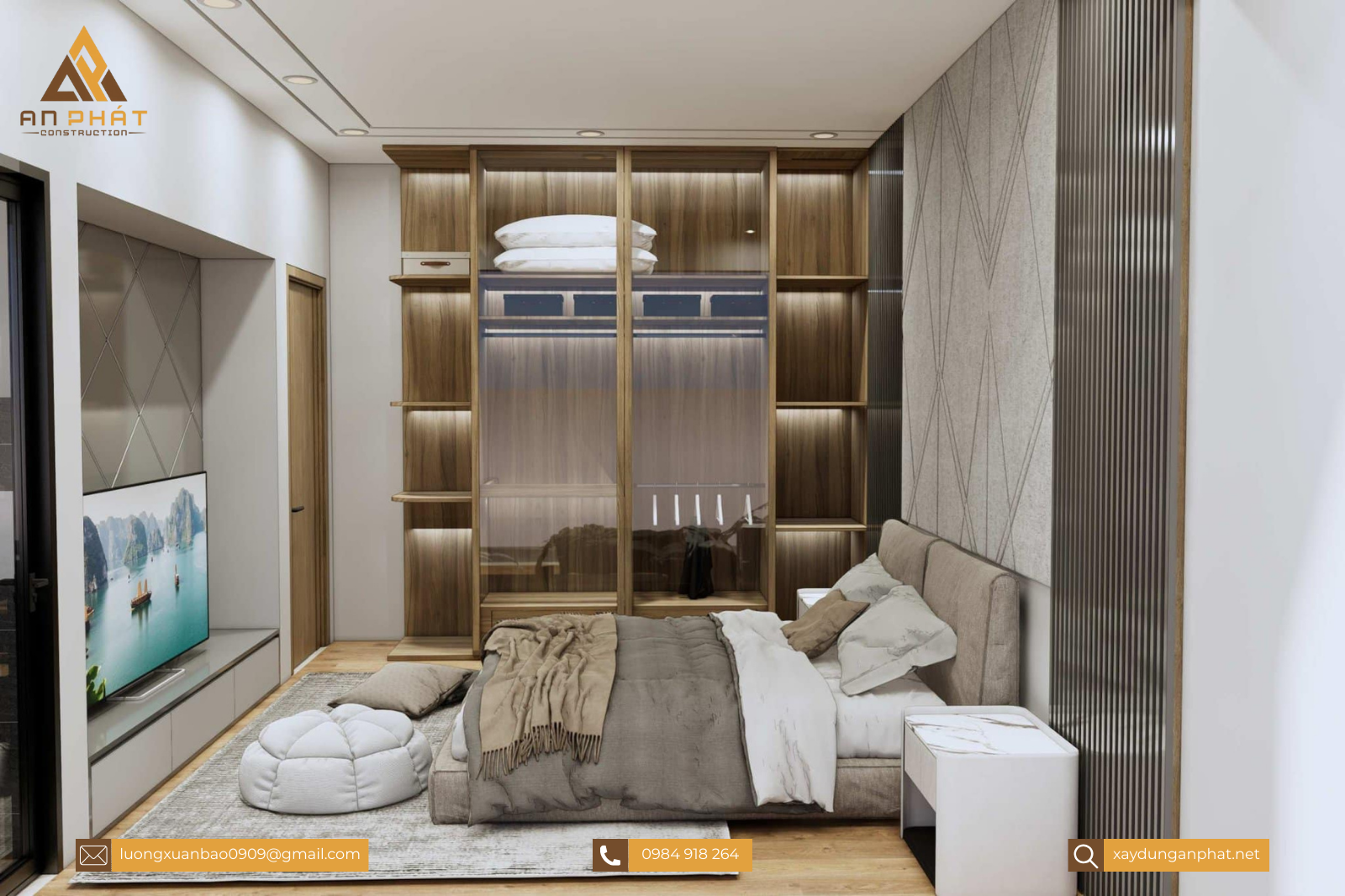 Nhà phố 5.5x20 1 trệt 2 lầu sân thượng