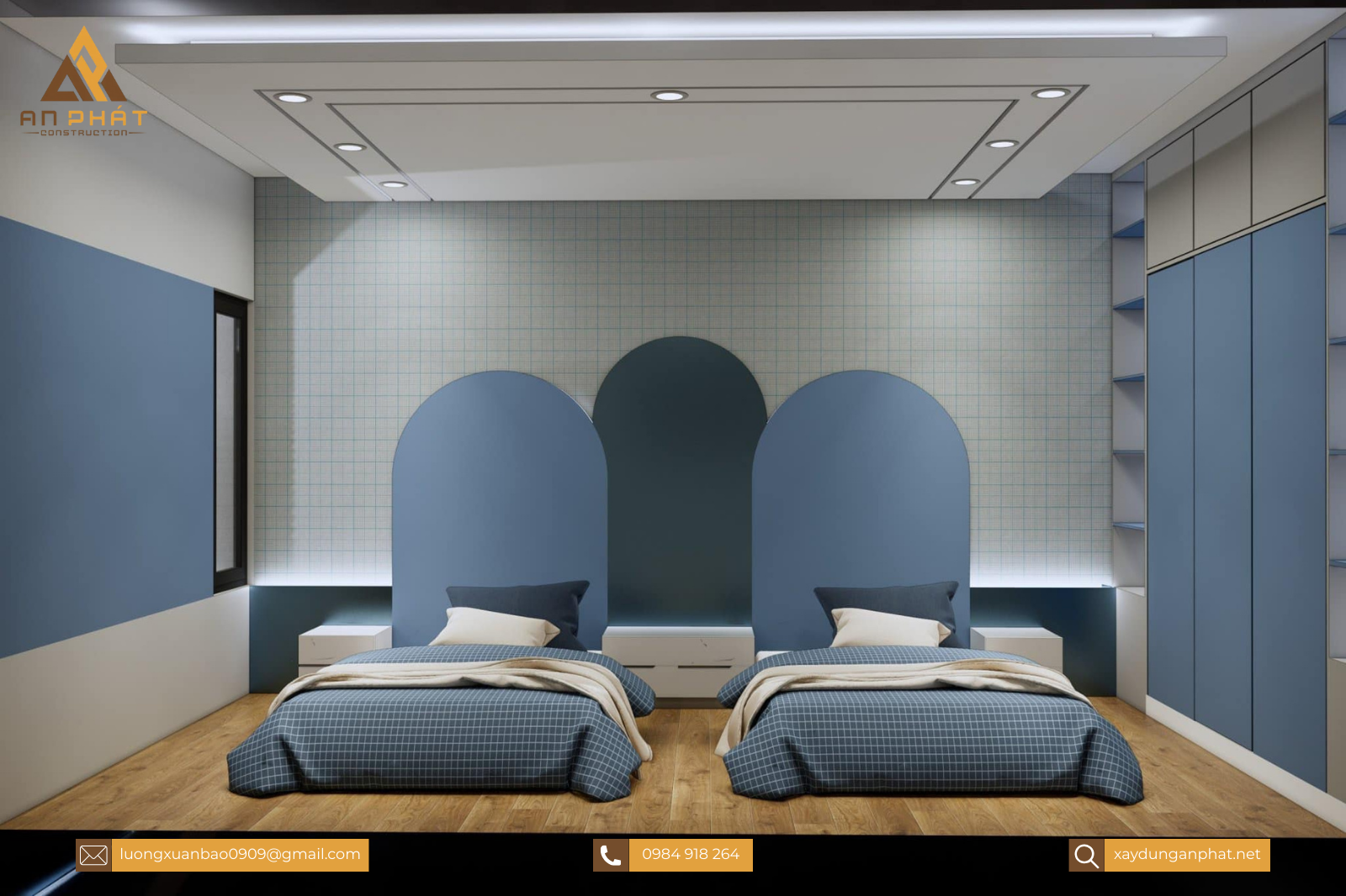 Nhà phố 5.5x20 1 trệt 2 lầu sân thượng