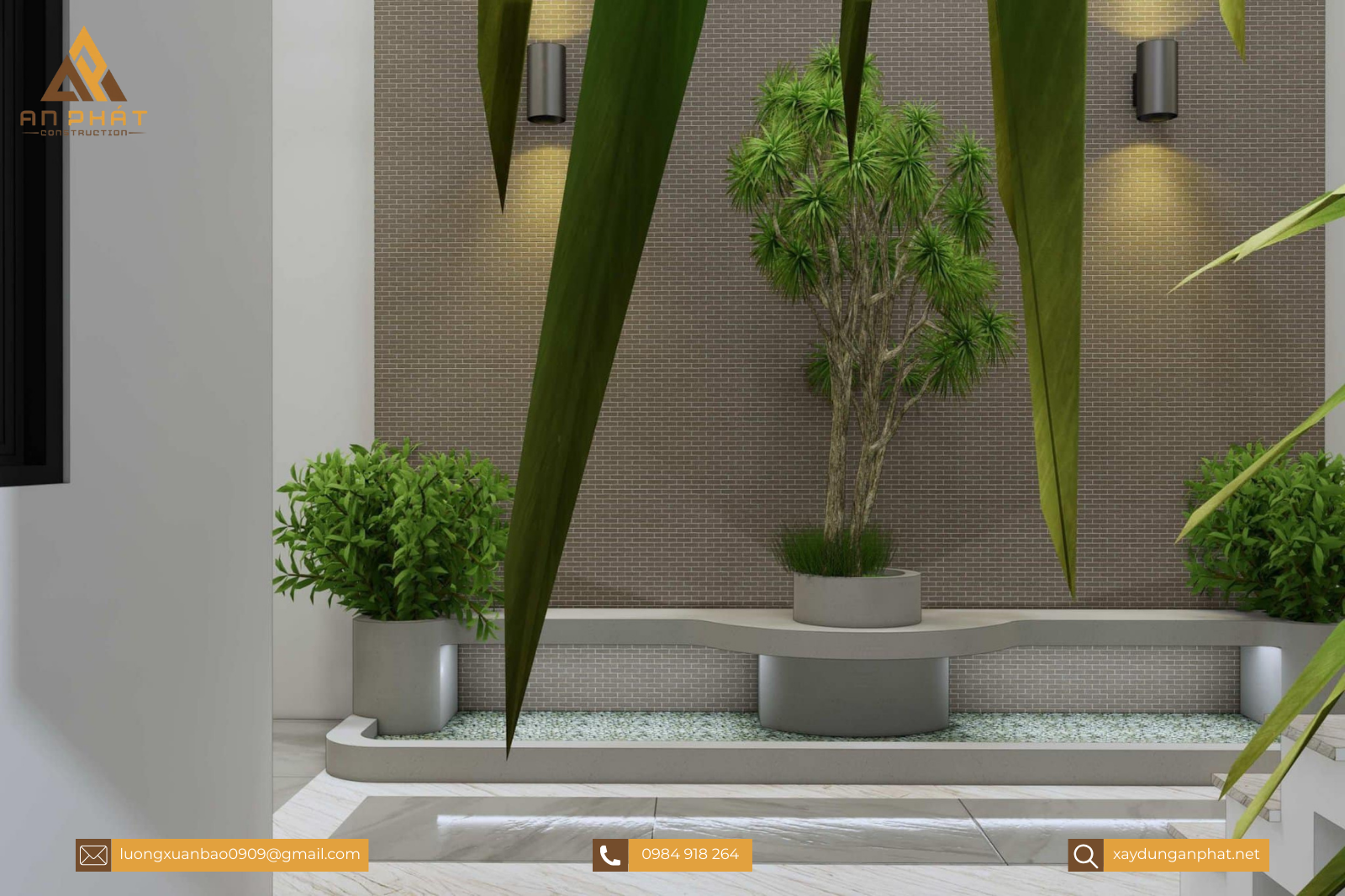 Nhà phố 5.5x20 1 trệt 2 lầu sân thượng