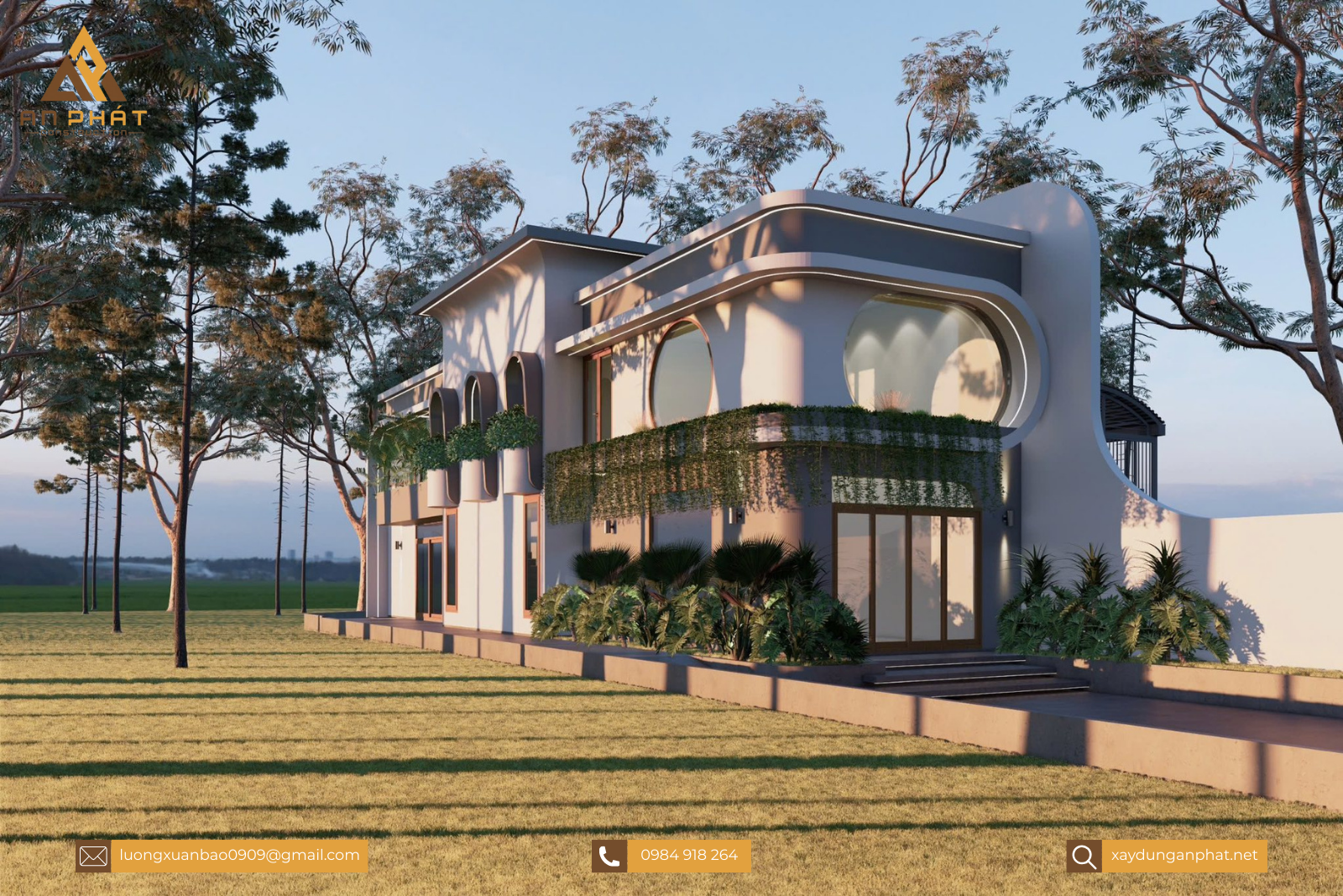 Nhà phố gác lửng 190m²