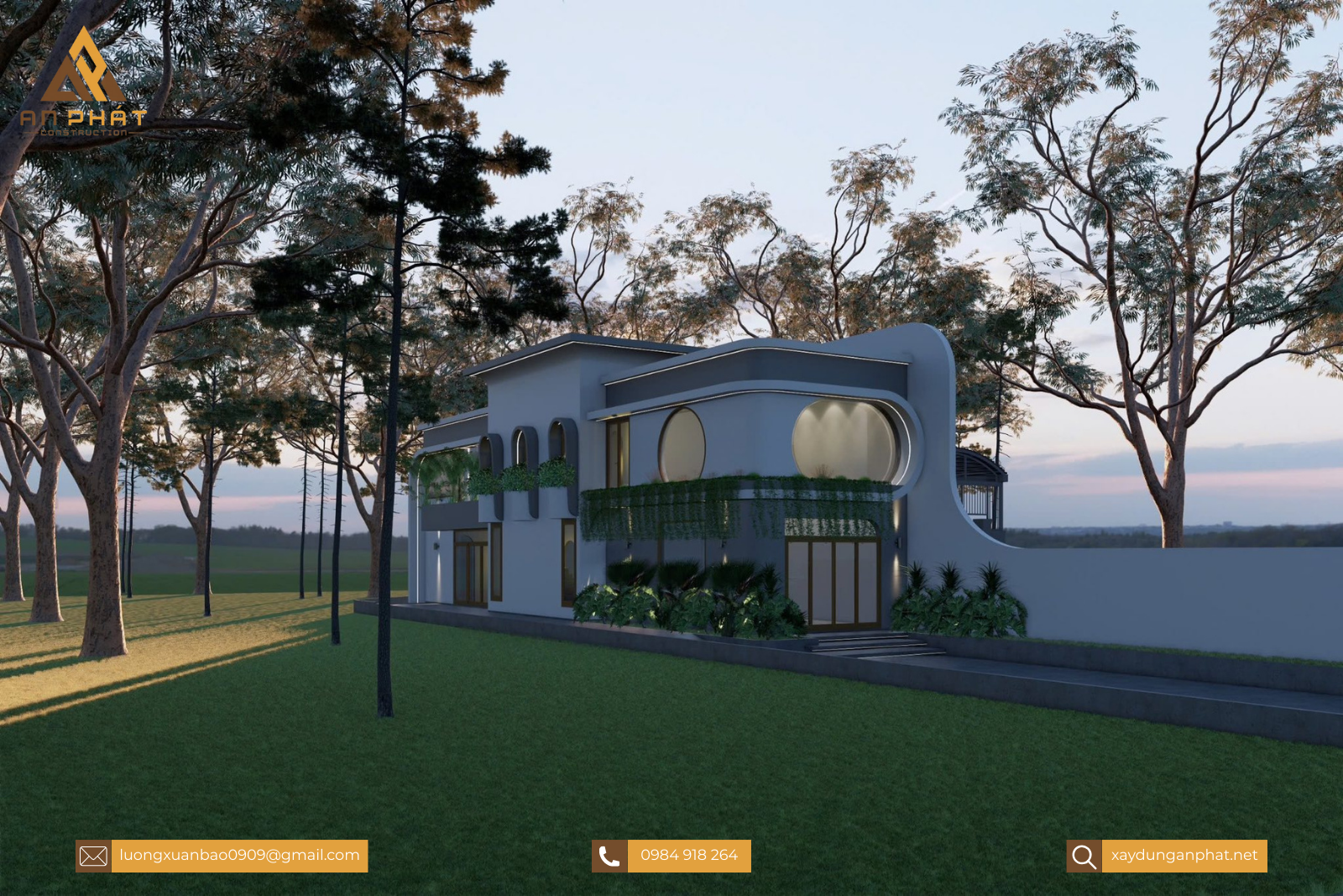 Nhà phố gác lửng 190m²