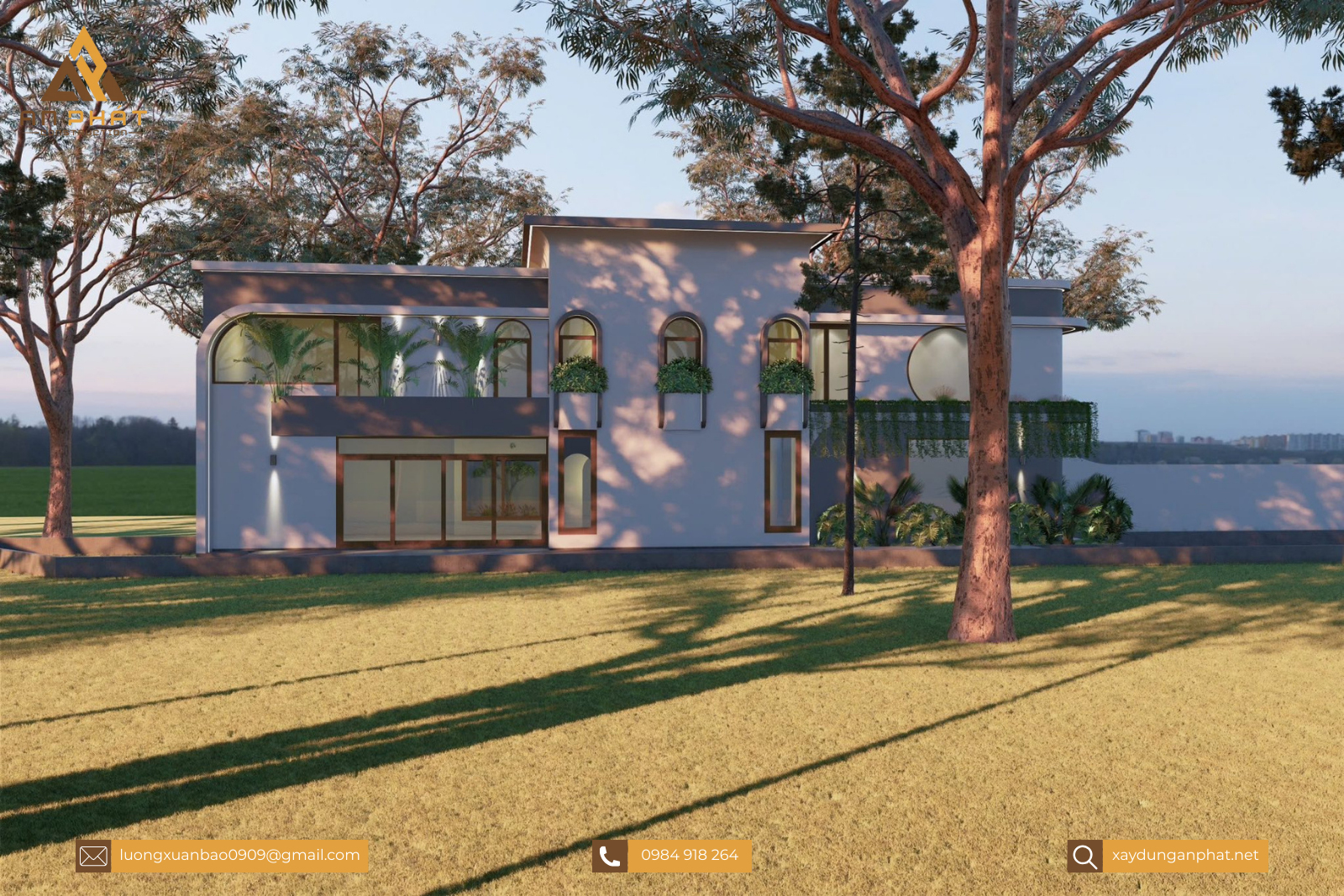 Nhà phố gác lửng 190m²