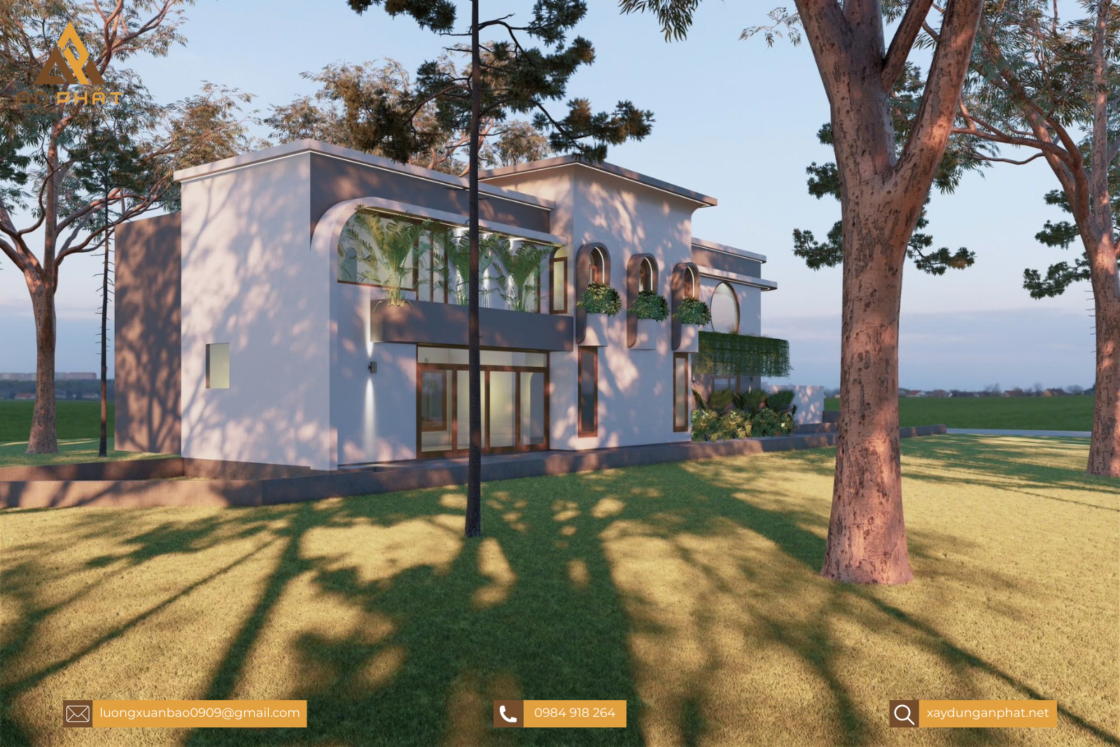 Nhà phố gác lửng 190m²