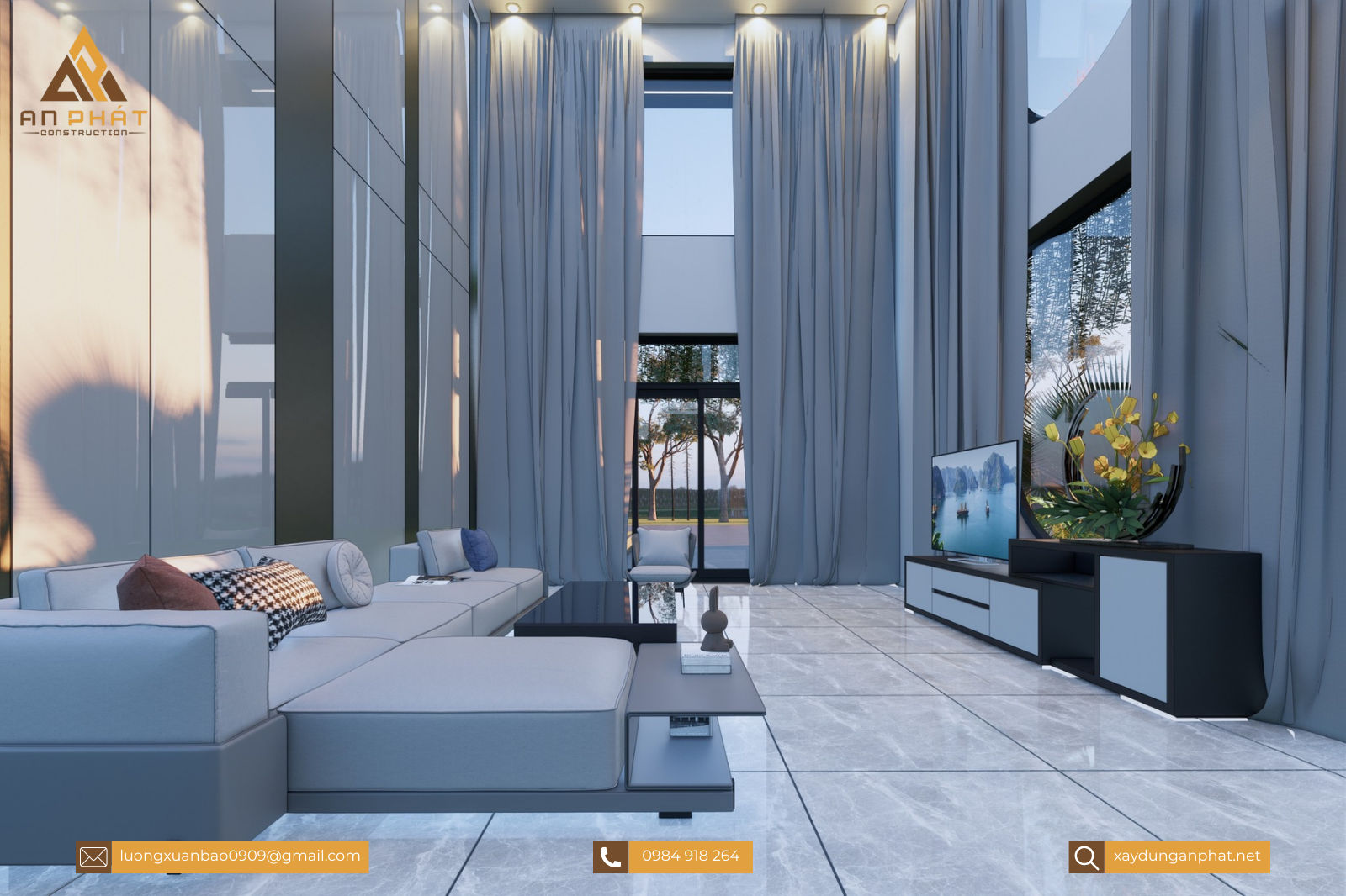 Nhà phố gác lửng 190m²