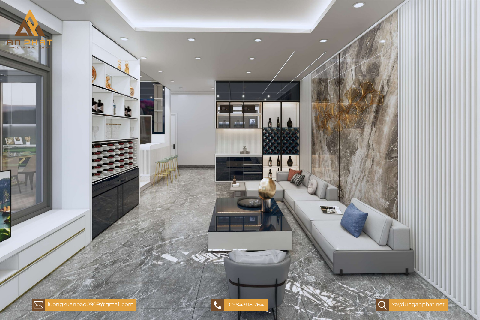 Nhà vườn 1 tầng 220m²