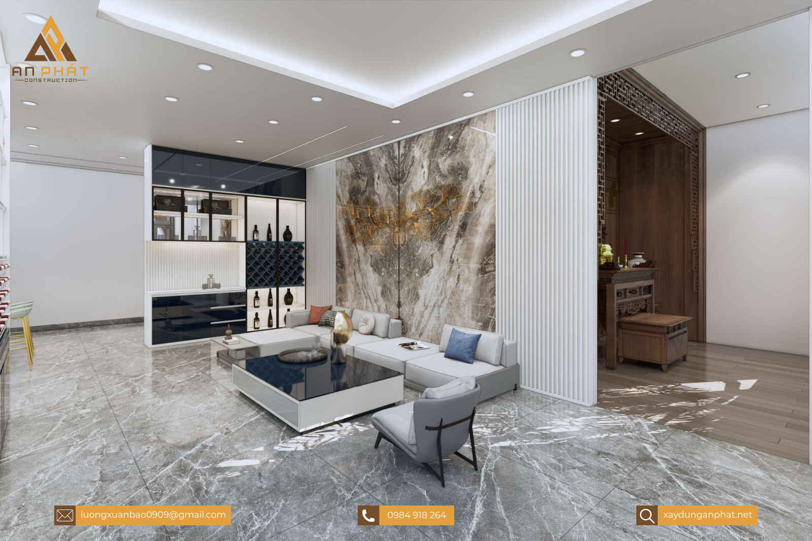 Nhà vườn 1 tầng 220m²