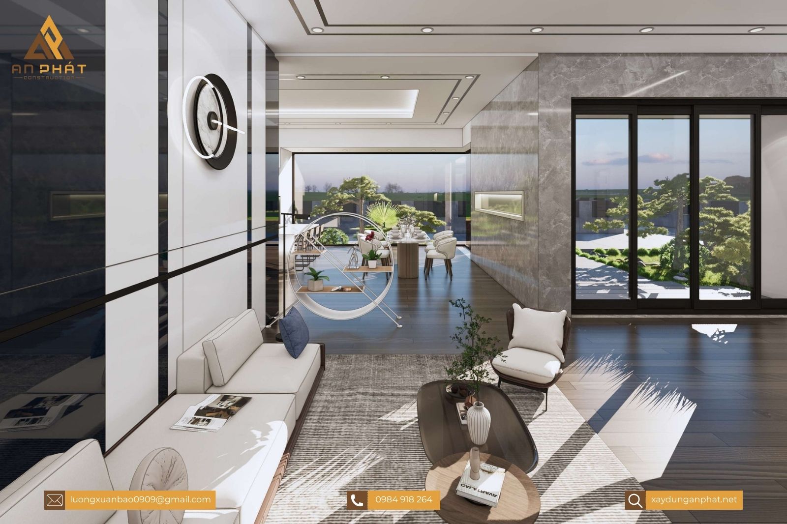 Nhà vườn 1 tầng 380m²