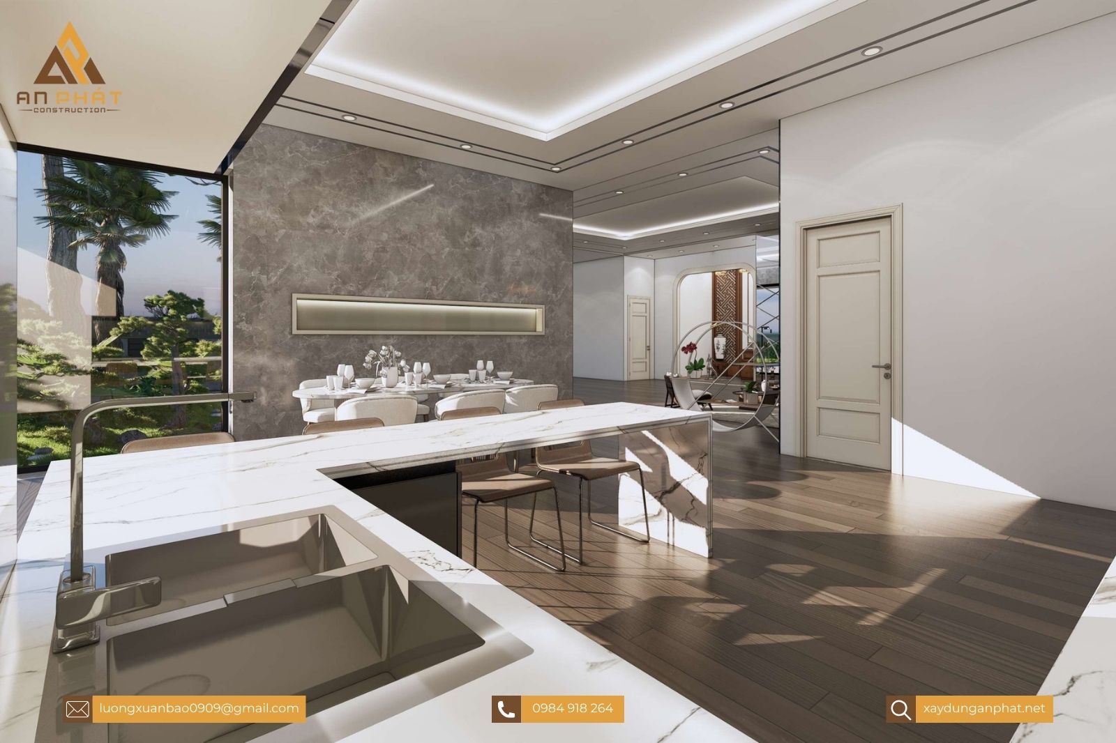 Nhà vườn 1 tầng 380m²