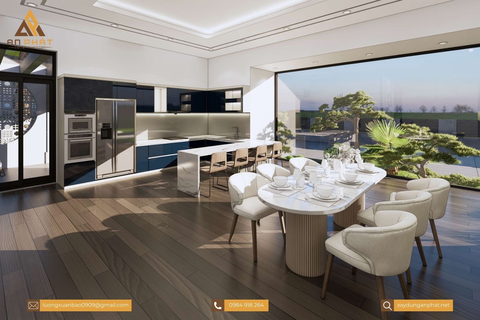 Nhà vườn 1 tầng 380m²