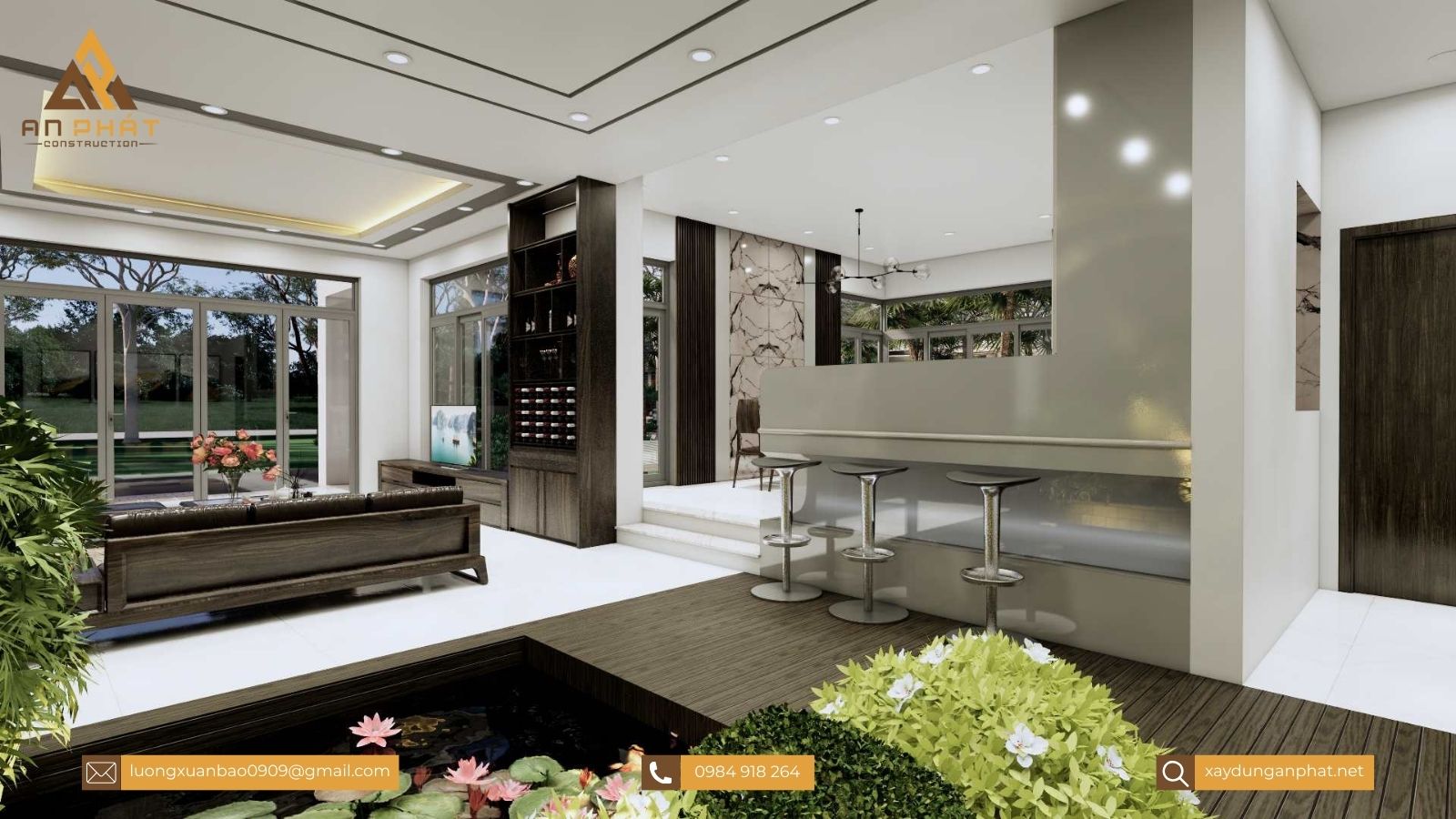 Nhà vườn cấp 4 đẹp - 3 phòng ngủ