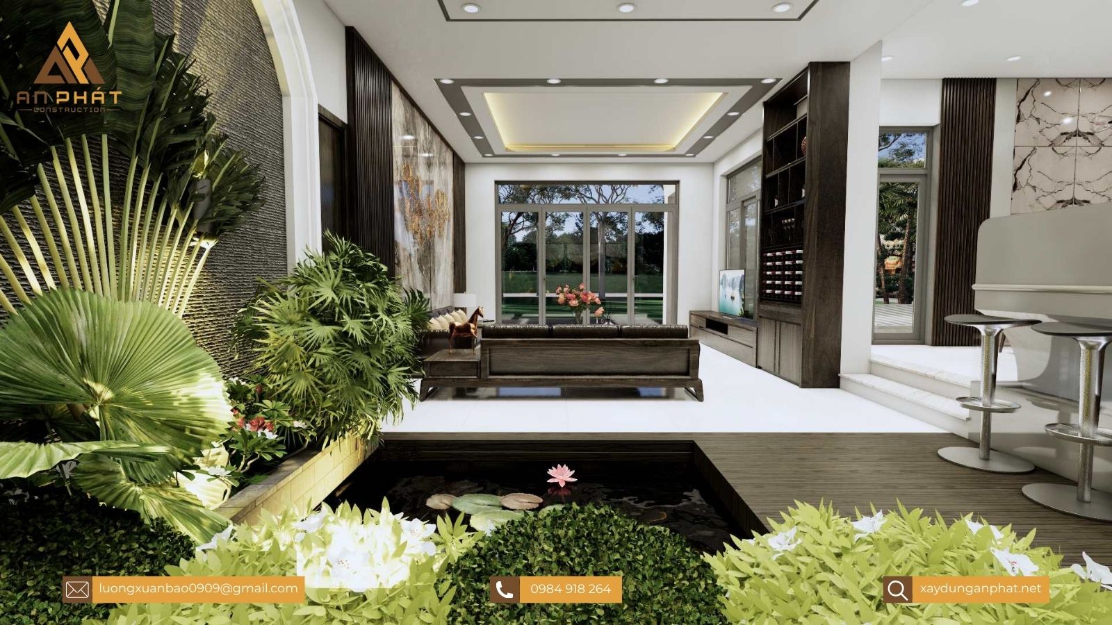 Nhà vườn cấp 4 đẹp - 3 phòng ngủ