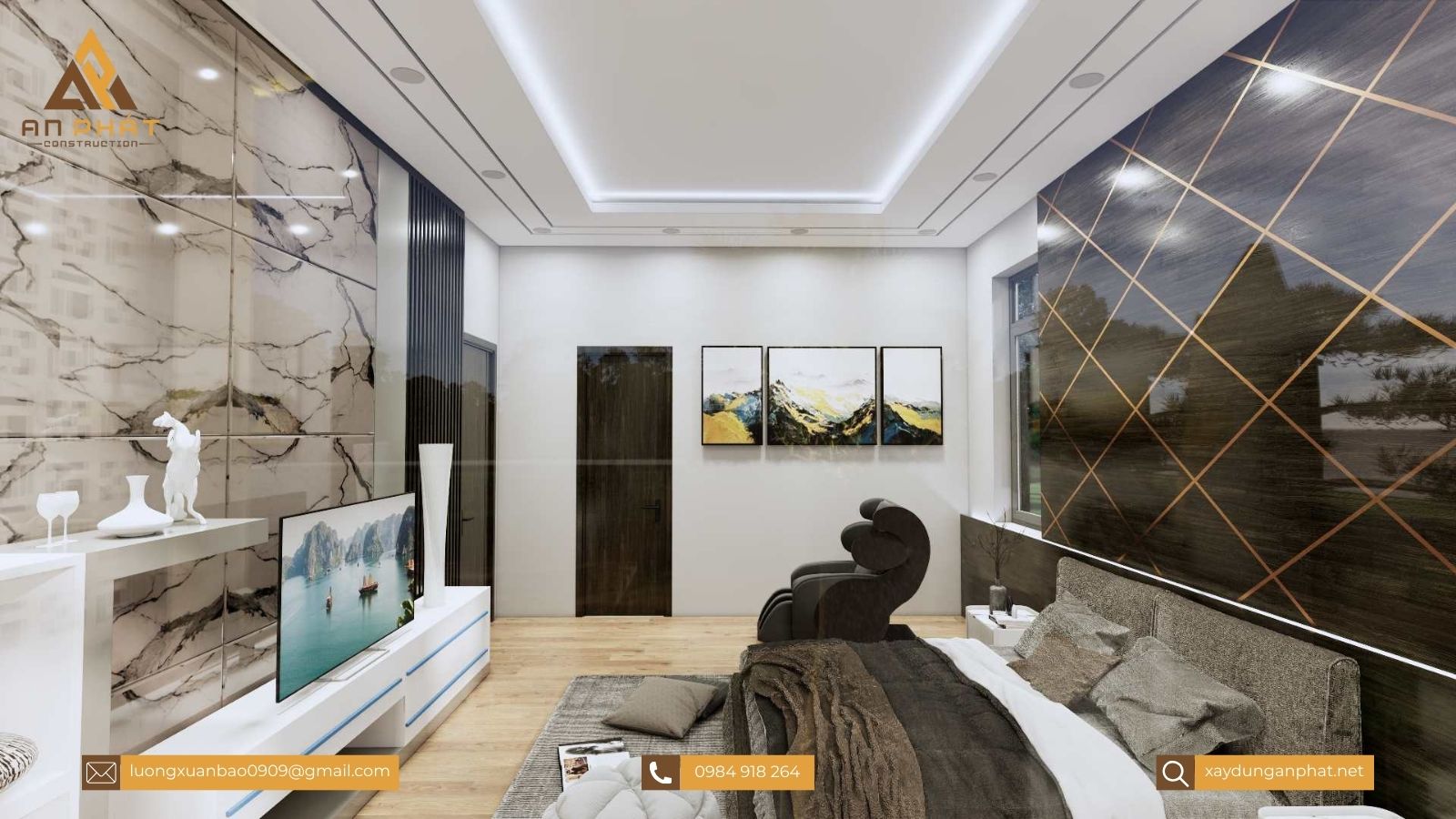 Nhà vườn cấp 4 đẹp - 3 phòng ngủ