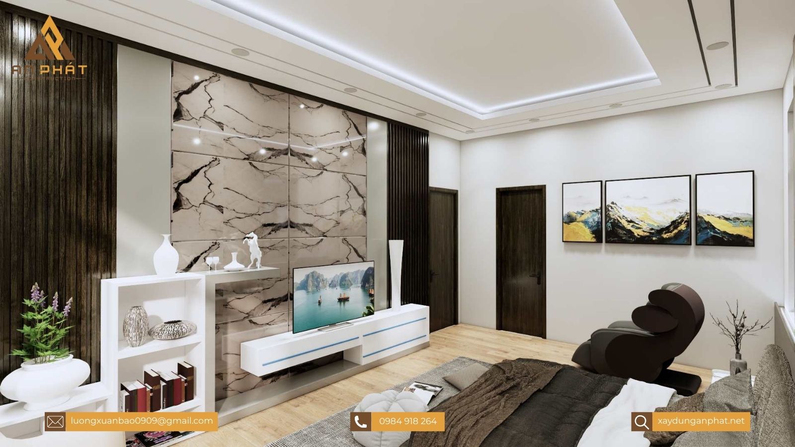 Nhà vườn cấp 4 đẹp - 3 phòng ngủ