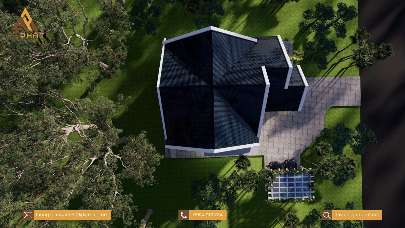 Nhà vườn cấp 4 đẹp - 3 phòng ngủ