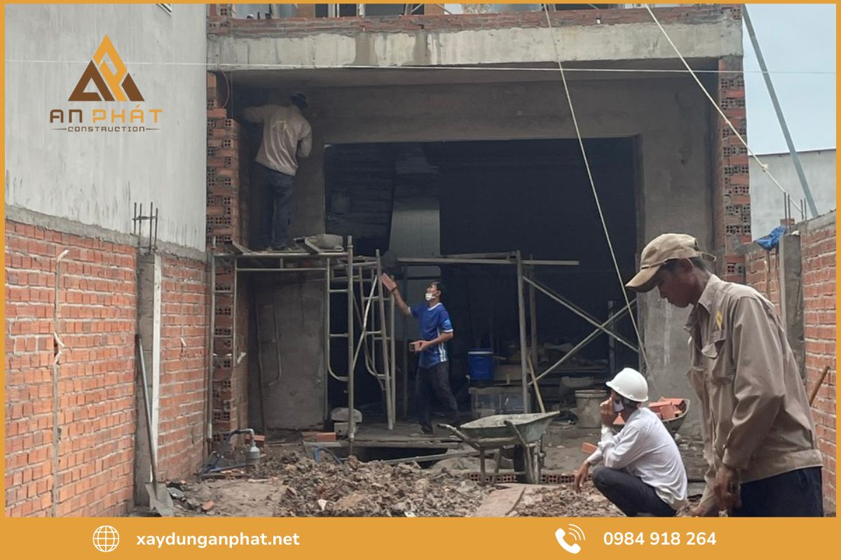 Quy trình sửa nhà trọn gói tại Hàng Gòn của An Phát