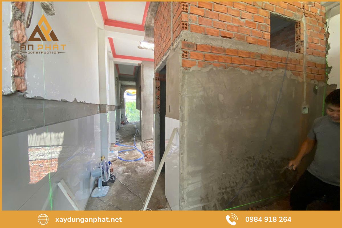 Quy trình sửa nhà trọn gói tại Rạch Dừa của An Phát