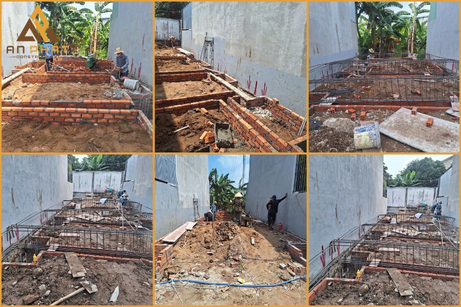 Thi công đào móng