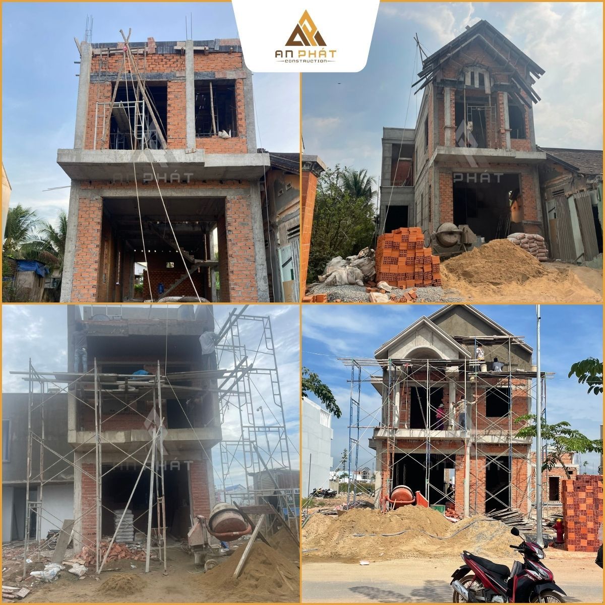 Thi công phần hoàn thiện thô