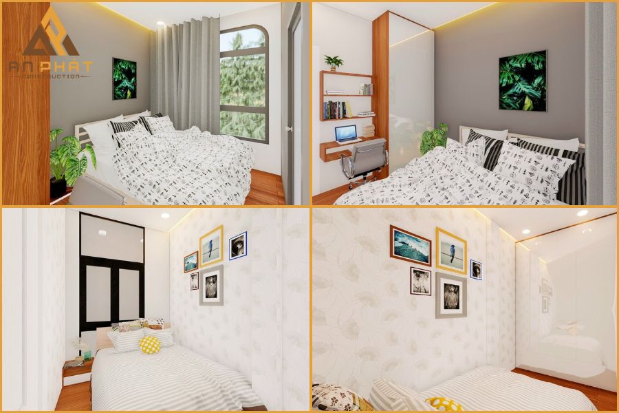 Thiết kế bản vẽ 3D và nội thất cho dự án nhà anh Tuấn