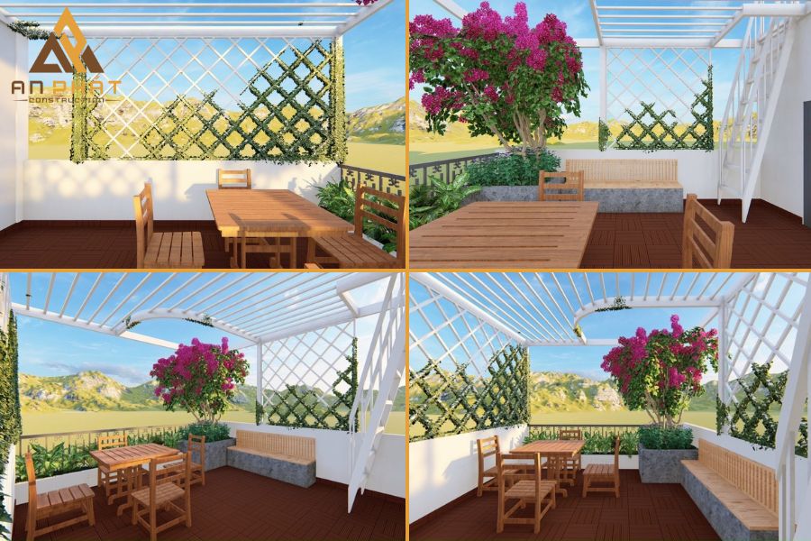 Thiết kế bản vẽ 3D và nội thất cho dự án nhà anh Tuấn