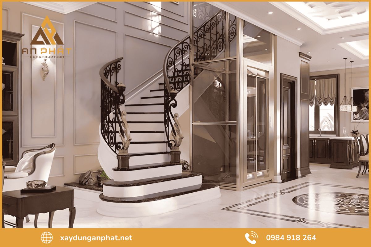 Thiết kế cầu thang hợp phong thủy theo từng kiểu nhà phổ biến